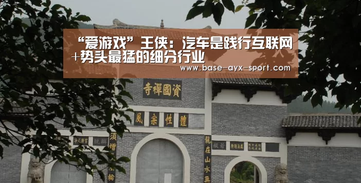 “爱游戏”王侠：汽车是践行互联网+势头最猛的细分行业